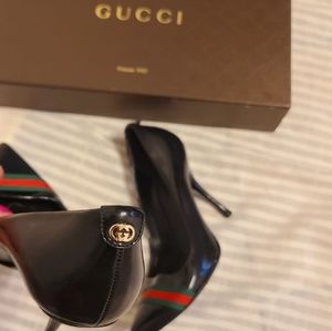 🦚 Authentic gucci heels patent Pumps